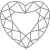 Diagram of Heart Cut Diamond