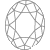 Diagram of Oval Cut Diamond